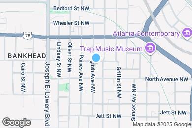 Map image of the property - 601 English Ave NW