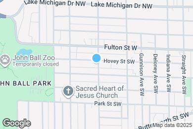 Map image of the property - 1100 Hovey St SW