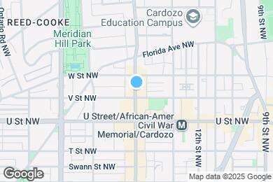 Map image of the property - 2125 14th St NW