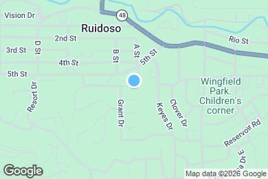 Map image of the property - 101 Apache Hills Dr