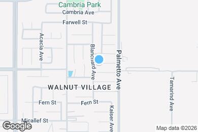 Map image of the property - 17213 Mariana St