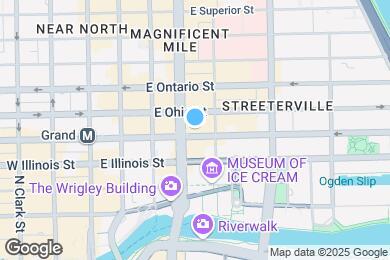 Map image of the property - 535 N Michigan Ave