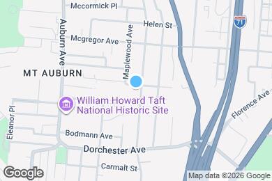 Map image of the property - 2137 Highland Ave