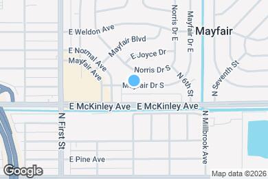 Map image of the property - 3402 Mayfair Dr S