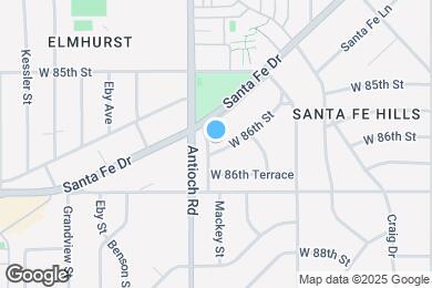 Map image of the property - 8524 W 86th St