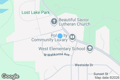 Map image of the property - 313 N Cherokee Dr
