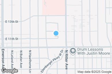 Map image of the property - 5430 E 11th St
