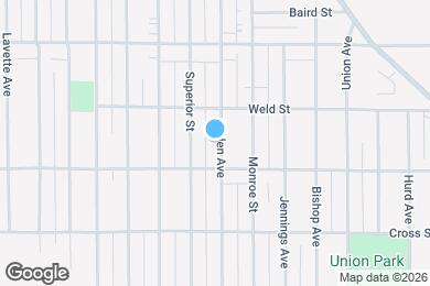 Map image of the property - 1064 Ogden Ave