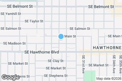 Map image of the property - 1320 SE 28th Ave