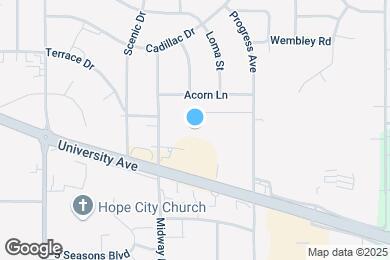 Map image of the property - 4002 University Ave
