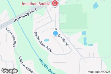 Map image of the property - 2443 Paris Mill Rd