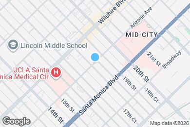 Map image of the property - 1814 Arizona Ave