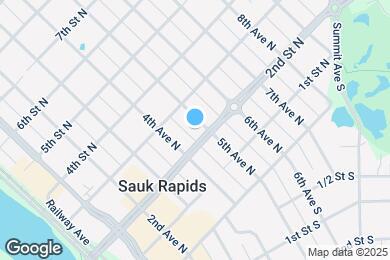 Map image of the property - 209 5th Ave N