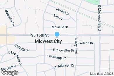 Map image of the property - 7402 SE 15th St