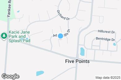 Map image of the property - 20 Lexington Ct