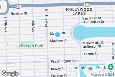 Map image of the property - 1321 Madison St