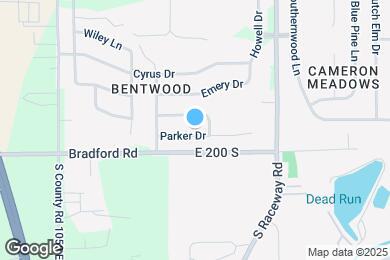 Map image of the property - 10812 Parker Dr