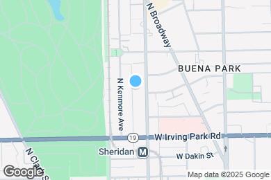 Map image of the property - 4102 N Sheridan Rd
