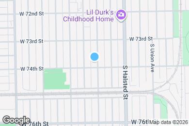 Map image of the property - 7346 S Peoria St