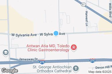 Map image of the property - 3947 W Sylvania Ave