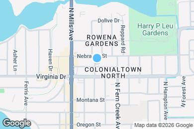 Map image of the property - 1503 Belgrade Ave
