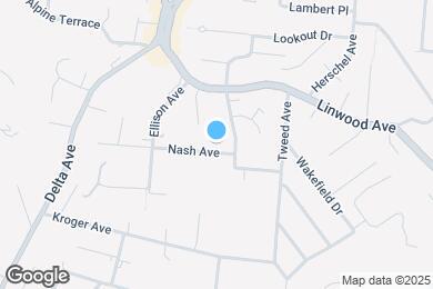 Map image of the property - 3318 Nash Ave