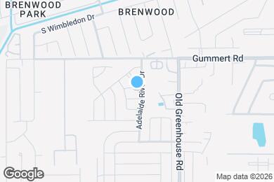 Map image of the property - 18607 Jerrara Stream Ln
