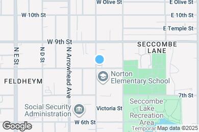 Map image of the property - 190 W 8th St