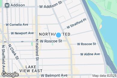 Map image of the property - 648.5 W Roscoe