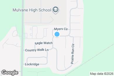 Map image of the property - 1727 N Country Walk Ln