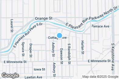 Map image of the property - 1506 Dawson St