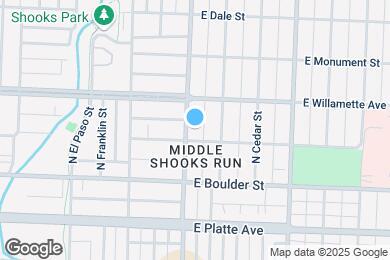 Map image of the property - 509 N Institute St