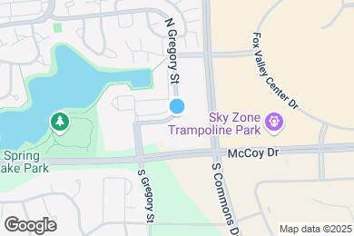 Map image of the property - 201 N Gregory St