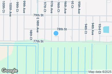 Map image of the property - 7735 96th Ct