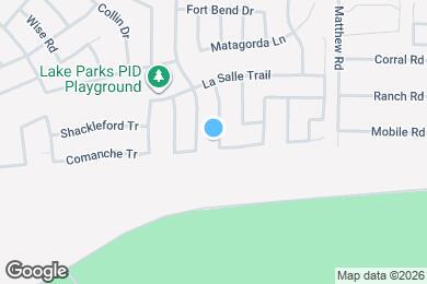 Map image of the property - 5455 San Patricio Dr