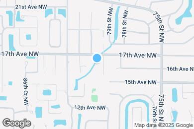 Map image of the property - 1608 80th St NW