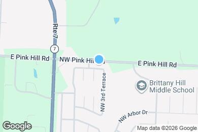 Map image of the property - 307 NW Sherwood Dr