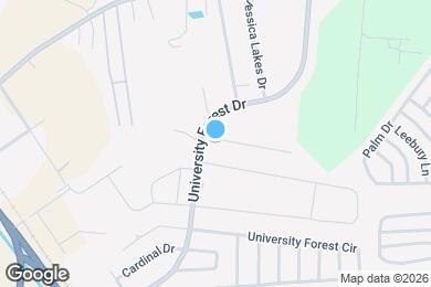 Map image of the property - 1604 Fairforest Court