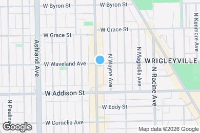 Map image of the property - 3655 N Southport Ave