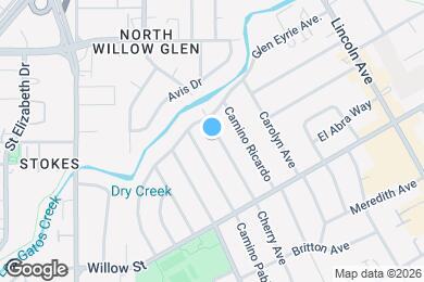 Map image of the property - 1027 Cherry Ave