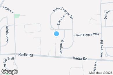 Map image of the property - 605 Hidden Ln