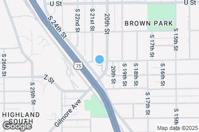 Map image of the property - 6006 S 20th Ave