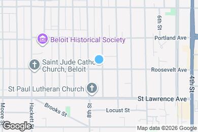 Map image of the property - 802 Elm St