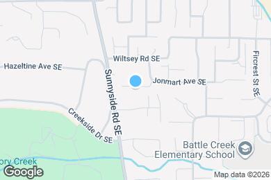 Map image of the property - 1052 Ginger Ave SE