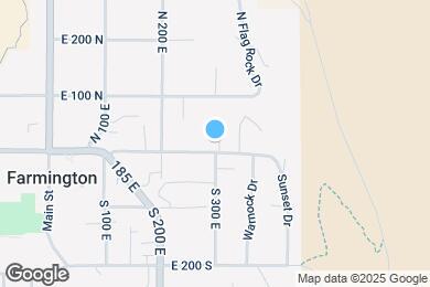 Map image of the property - 25 N 300 E