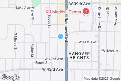 Map image of the property - 4105 Adams St