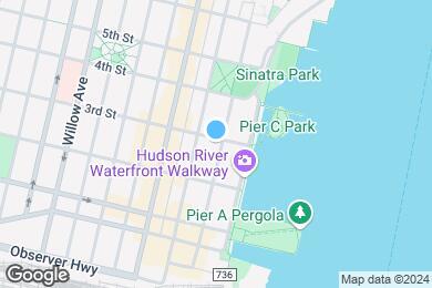 Map image of the property - Hoboken South Waterfront