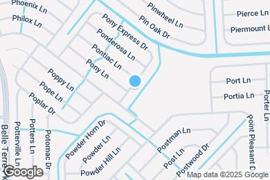 Map image of the property - 85 Pony Express Dr