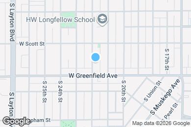 Map image of the property - 1312 S 22nd St