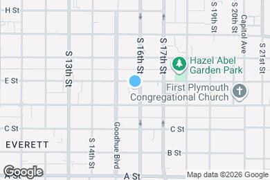 Map image of the property - 1017 S 16th St